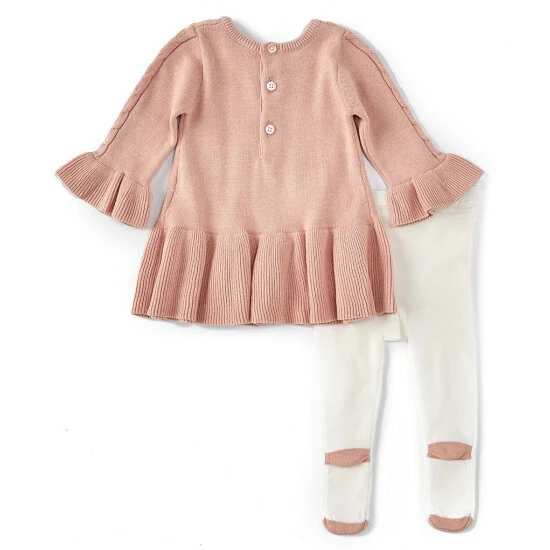 Top 10 π Edgehill Collection Baby π§ Girls Newborn-6 Months Sweater Knit Bottom Set Mauve π₯ 2 Top 10 π Edgehill Collection Baby π§ Girls Newborn-6 Months Sweater Knit Bottom Set Mauve π₯ - Image 2