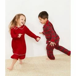 Promo 🎉 Edgehill Collection Little 👧 Girls 2T-6 🎄 Christmas Red Sleep Gown 🌟 -Edgehill Collection Store unnamed file 174