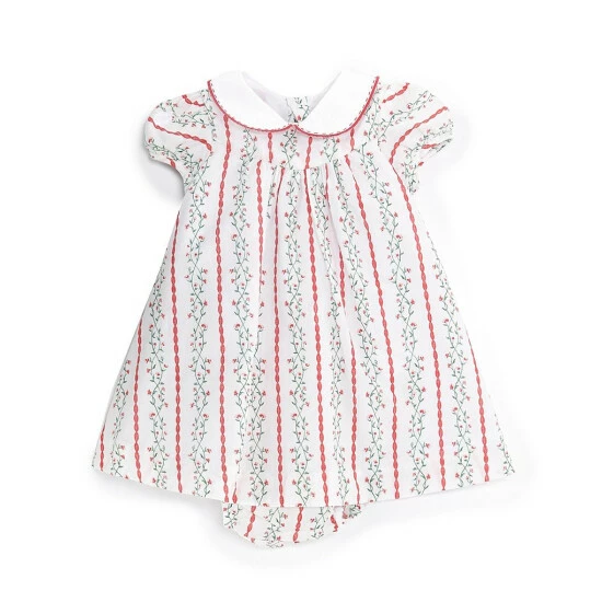 New π Pearly Gates X Edgehill Collection Baby π§ Girls 3-24 Month Holly Print π Dress Red π 1 New π Pearly Gates X Edgehill Collection Baby π§ Girls 3-24 Month Holly Print π Dress Red π