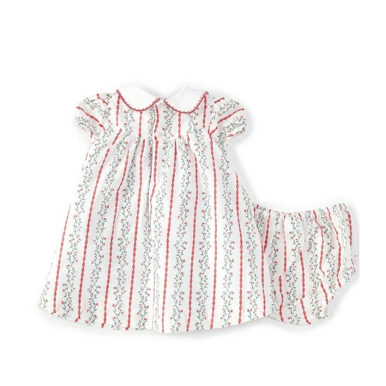 New π Pearly Gates X Edgehill Collection Baby π§ Girls 3-24 Month Holly Print π Dress Red π 2 New π Pearly Gates X Edgehill Collection Baby π§ Girls 3-24 Month Holly Print π Dress Red π - Image 2