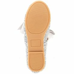 Best Pirce 🎉 Edgehill Collection X Nicola Bathie 👧 Girls' Isabella Bow Slip-On Glitter Flats (Youth) Silver 🛒 -Edgehill Collection Store unnamed file 184