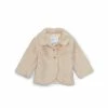 Flash Sale ⌛ Edgehill Collection Baby 👧 Girls 12-24 Months Faux Fur 🧥 Coat Ivory 🧨