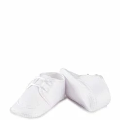 Buy 😉 Edgehill Collection Lace Up Christening Crib 👟 Shoes (Infant) White ✔️