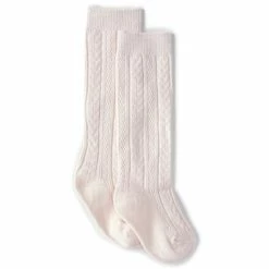 Cheap 🔥 Edgehill Collection Baby 👧 Girls Newborn-24 Months Knee-High 🧦 Socks White ✔️
