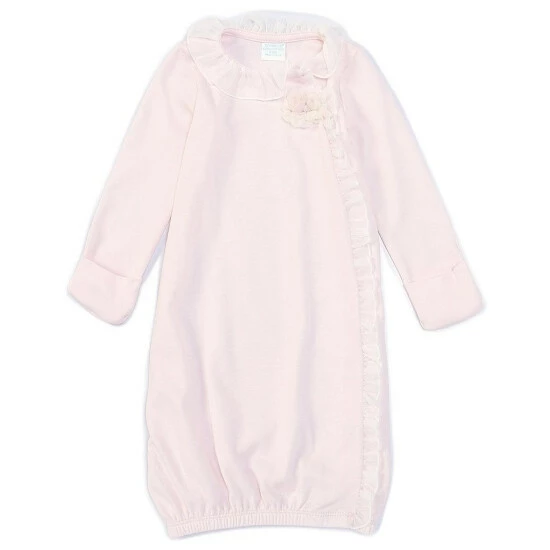 Outlet π Edgehill Collection Baby Girl Newborn-6 Months Long-Sleeve Chiffon-Ruffle Gown Pink π 1 Outlet π Edgehill Collection Baby Girl Newborn-6 Months Long-Sleeve Chiffon-Ruffle Gown Pink π