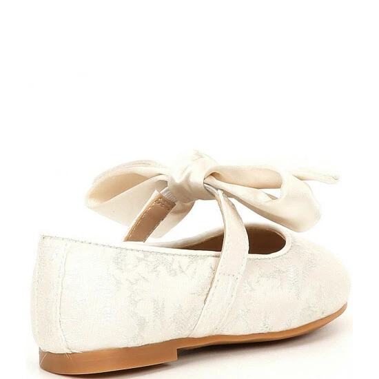 Best Sale 𧨠Edgehill Collection X Nicola Bathie π§ Girls' Audrey Bow Slip-On Flats (Infant) Ivory π 2 Best Sale 𧨠Edgehill Collection X Nicola Bathie π§ Girls' Audrey Bow Slip-On Flats (Infant) Ivory π - Image 2