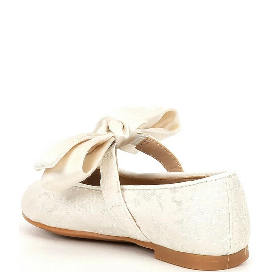 Best Sale 𧨠Edgehill Collection X Nicola Bathie π§ Girls' Audrey Bow Slip-On Flats (Infant) Ivory π 3 Best Sale 𧨠Edgehill Collection X Nicola Bathie π§ Girls' Audrey Bow Slip-On Flats (Infant) Ivory π - Image 3
