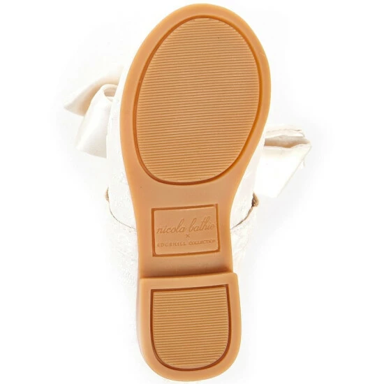 Best Sale 𧨠Edgehill Collection X Nicola Bathie π§ Girls' Audrey Bow Slip-On Flats (Infant) Ivory π 6 Best Sale 𧨠Edgehill Collection X Nicola Bathie π§ Girls' Audrey Bow Slip-On Flats (Infant) Ivory π - Image 6