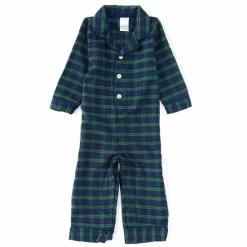 Best reviews of 🎉 Edgehill Collection Baby 12-24 Months Plaid Button Front Coverall Navy ✨