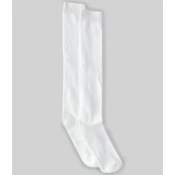 Flash Sale 🧨 Edgehill Collection Little 👧 Girls 2T-6X Knee-High 🧦 Socks White 🧨