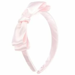 Best Pirce ✔️ Edgehill Collection Little 👧 Girls Large Satin Headband Light Blue ✔️ -Edgehill Collection Store unnamed file 293