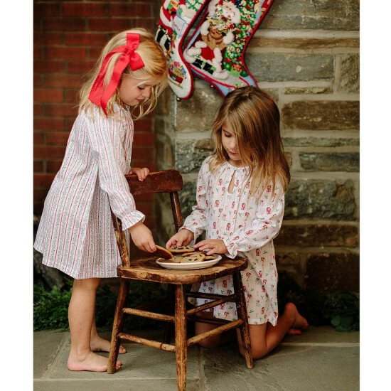 Discount π Pearly Gates X Edgehill Collection Little π§ Girls 2T-6X Holly π Christmas Nightgown White 𧨠4 Discount π Pearly Gates X Edgehill Collection Little π§ Girls 2T-6X Holly π Christmas Nightgown White 𧨠- Image 4