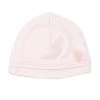 Discount ✨ Edgehill Collection Baby Girl 3D-Flower Interlock Hat Pink 👏