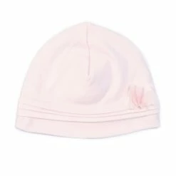 Discount ✨ Edgehill Collection Baby Girl 3D-Flower Interlock Hat Pink 👏