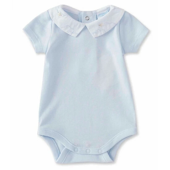 Wholesale 𧨠Edgehill Collection Baby Boys Newborn-6 Months Short-Sleeve Collared Bodysuit Blue π 1 Wholesale 𧨠Edgehill Collection Baby Boys Newborn-6 Months Short-Sleeve Collared Bodysuit Blue π