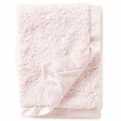 Flash Sale ⌛ Edgehill Collection Baby Satin-Trim Blanket Pink 🧨 -Edgehill Collection Store unnamed file 359