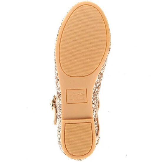 Hot Sale π Edgehill Collection X Nicola Bathie π§ Girls' Sloan T-Bar Glitter Flats (Toddler) Champagne π 6 Hot Sale π Edgehill Collection X Nicola Bathie π§ Girls' Sloan T-Bar Glitter Flats (Toddler) Champagne π - Image 6
