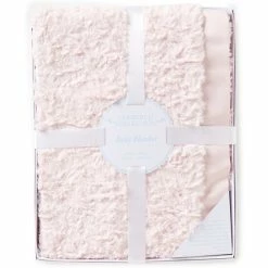 Flash Sale ⌛ Edgehill Collection Baby Satin-Trim Blanket Pink 🧨 -Edgehill Collection Store unnamed file 360