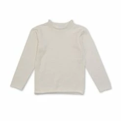 Flash Sale 🥰 Edgehill Collection Little 👧 Girls 2T-7 Roll Neck Knit Sweater Ivory 🔥