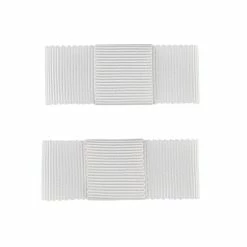 Buy ⭐ Edgehill Collection Little 👧 Girls 2-Pack Mini Tailored Hair Bows Vanilla ⭐