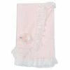 Budget 😉 Edgehill Collection Baby 👧 Girls Ruffle Chiffon Blanket Pink ✔️