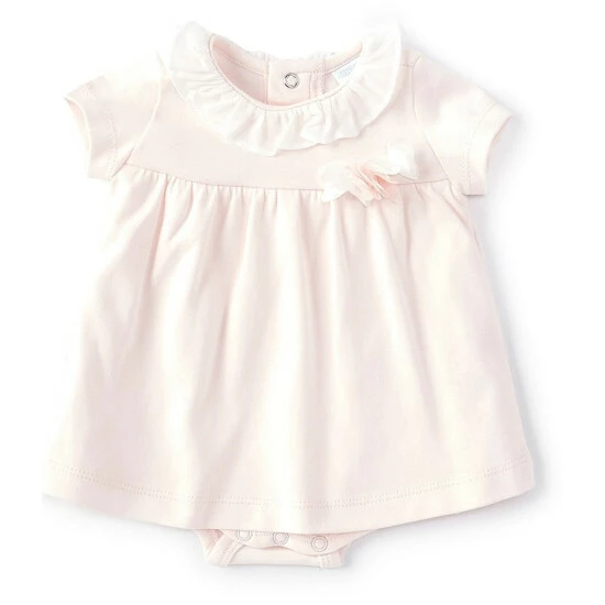 Flash Sale π₯ Edgehill Collection Baby π§ Girls Newborn-6 Months Ruffle-Collar Bodysuit π Dress Pink β 1 Flash Sale π₯ Edgehill Collection Baby π§ Girls Newborn-6 Months Ruffle-Collar Bodysuit π Dress Pink β