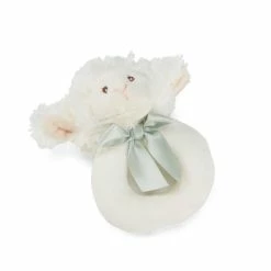 Cheapest 🥰 Edgehill Collection Baby Lamb Ring Rattle Ivory 🧨