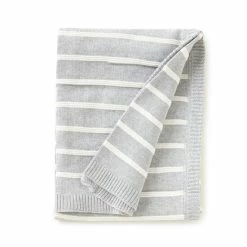 Hot Sale 🎉 Edgehill Collection Striped Baby Blanket Blue 😀