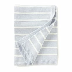 Hot Sale 🎉 Edgehill Collection Striped Baby Blanket Blue 😀 -Edgehill Collection Store unnamed file 430