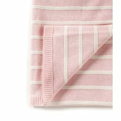 Hot Sale 🎉 Edgehill Collection Striped Baby Blanket Blue 😀 -Edgehill Collection Store unnamed file 434