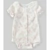 Outlet 🥰 Edgehill Collection Baby 👧 Girls Newborn-6 Months Floral Printed Toile Bodysuit Ivory 🛒