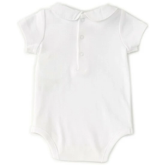 Brand new π Edgehill Collection Baby π§ Girls Newborn-6 Months Floral Embroidered-Collar Bodysuit White π 2 Brand new π Edgehill Collection Baby π§ Girls Newborn-6 Months Floral Embroidered-Collar Bodysuit White π - Image 2