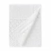 New 🔥 Edgehill Collection Baby Knit Patchwork Blanket White 😉