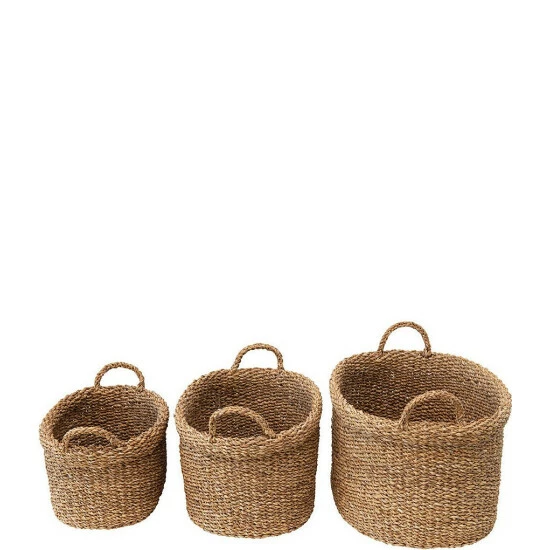 Brand new π Edgehill Collection Oval Hand-Woven Seagrass Baskets - Set Of 3 βοΈ 1 Brand new π Edgehill Collection Oval Hand-Woven Seagrass Baskets - Set Of 3 βοΈ
