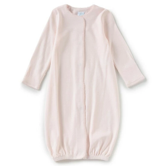Flash Sale π Edgehill Collection Supima Cotton Baby π§ Girls Newborn-6 Months Supima Gown White/pink Trim π 1 Flash Sale π Edgehill Collection Supima Cotton Baby π§ Girls Newborn-6 Months Supima Gown White/pink Trim π