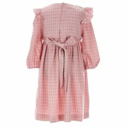 Best Sale 🧨 Edgehill Collection Little 👧 Girls 2T-6X Ruffle Front Check 👗 Dress Green 🤩 -Edgehill Collection Store unnamed file 550