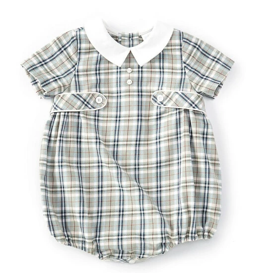 Cheap π Edgehill Collection Baby Boys 3-24 Months Plaid Bubble Romper Green π 1 Cheap π Edgehill Collection Baby Boys 3-24 Months Plaid Bubble Romper Green π