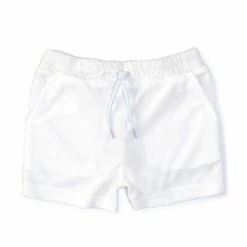 Top 10 🔔 Edgehill Collection Little Boys 2T-7 Terry Short Swim Coverup White 🎉