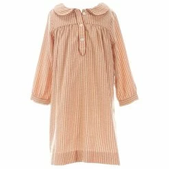 Best Pirce 😉 Edgehill Collection 2T-6X Peter Pan Collar A-line 👗 Dress Yellow ❤️