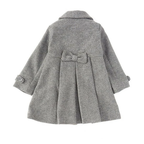Best Sale π Edgehill Collection Little π§ Girls 2T-6X Faux Fur Peter Pan Collar Single Breasted Bow Back π§₯ Coat Ivory π 4 Best Sale π Edgehill Collection Little π§ Girls 2T-6X Faux Fur Peter Pan Collar Single Breasted Bow Back π§₯ Coat Ivory π - Image 4